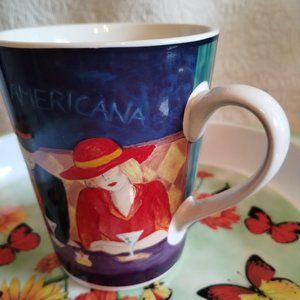 Americana Cafe Coffee Mug